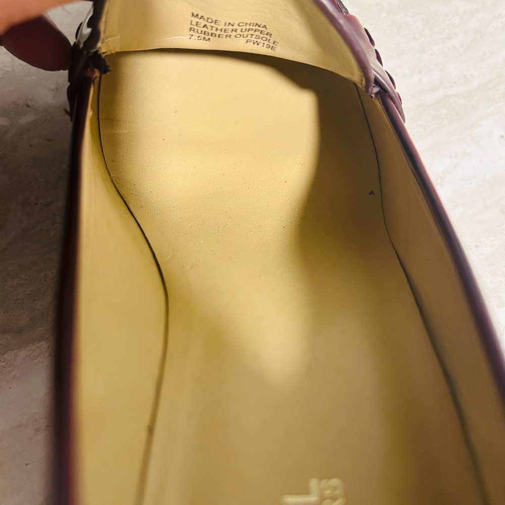 Michael Kors Deep Red Loafers - Picture 7 of 11